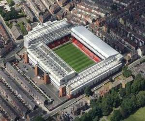 yapboz Anfield - Liverpool FC Stadı -
